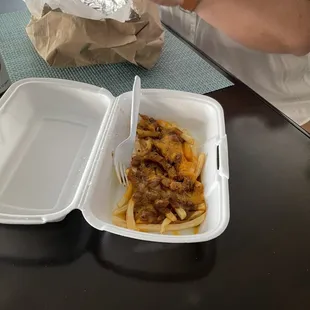 You can now see the bottom of the container! Really?