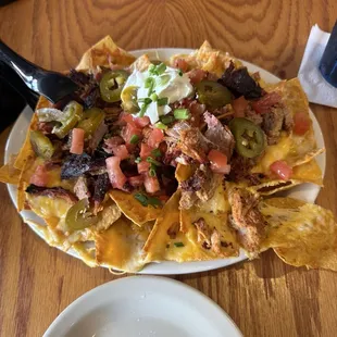 Brisket nachos