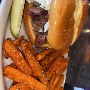 Texas Beef Brisket sandwich "Memphis style"