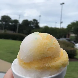 Mango and coconut