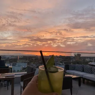 Prosperaty cocktail - not spicy at all and very sweet which was unexpected. Hardly any tequila.