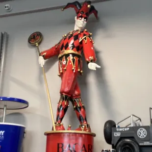 6 foot Bacardi jester