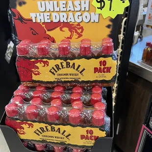 a display of unleash the dragon