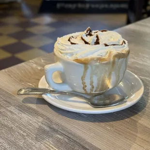 Chocolate Mocha with two espresso shots