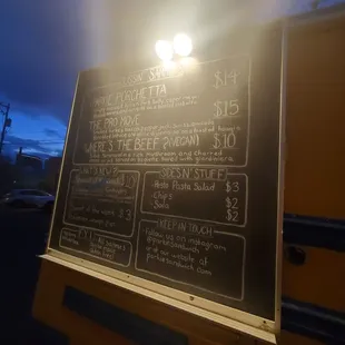 Awesome menu