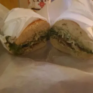 Porchetta sandwich