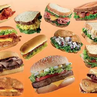 food, burgers