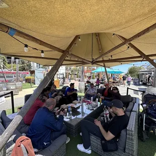 Hang out tent