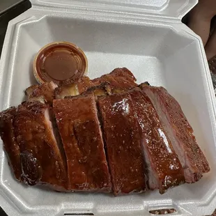 Pork spare ribs