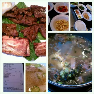 Beef Short Rib Soup with Rice Cake
