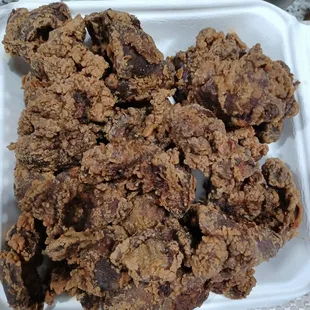Chicken livers, $7 (tax included).