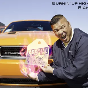 RickyBobby hates high prices!