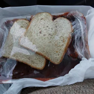 HALF SLAB RIB DINNER