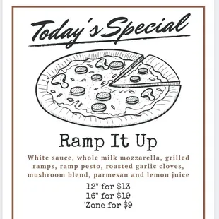 Ramp It Up Pizza