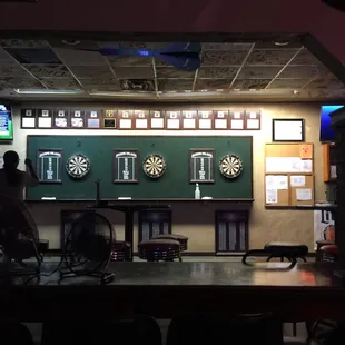 Dart boards &amp; pool tables can't ask for more