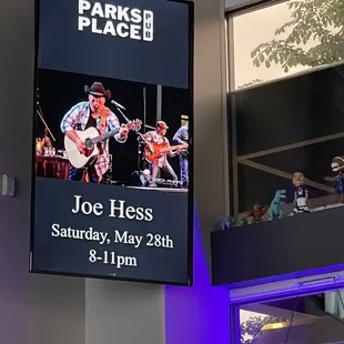 Bands every Saturday!