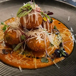Chicken croquettes were pretty tasty