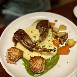 Culinary tour: Lame chops and scallops