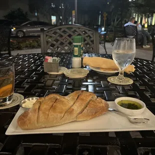 Baguette and an Old Fashioned