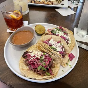 Tacos and old fashioned!!!