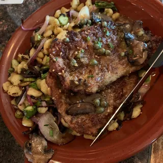 Pretzel Crushed Veal