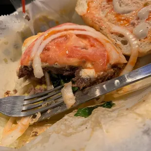 a fork and knife on a plate