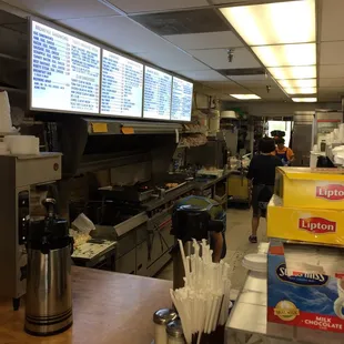 All ladies here, working hard.