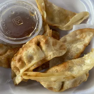 Pot stickers (gyozas)