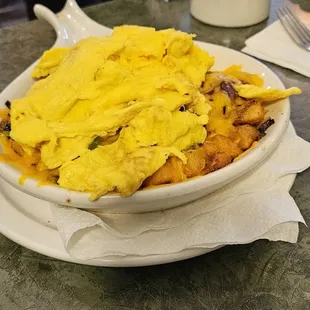 Corned beef hash skillet