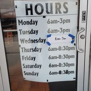 The current hours as of now 2/28/25  Still like a breakfast Cafe a few days of the week closing at 3:00