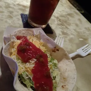 Build your own tacos!