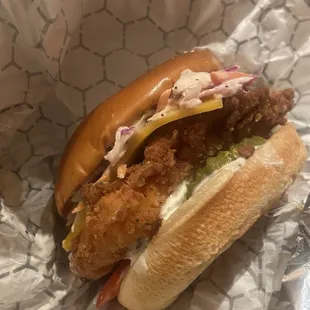 Ranch Fried Chicken Sandwich