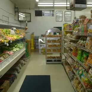 a grocery store with a variety of goods