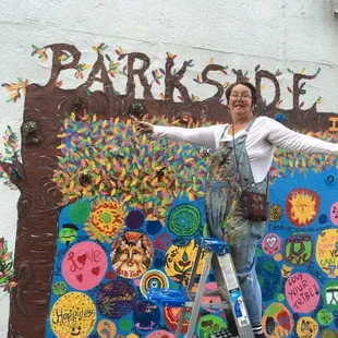 Parkside market community mural