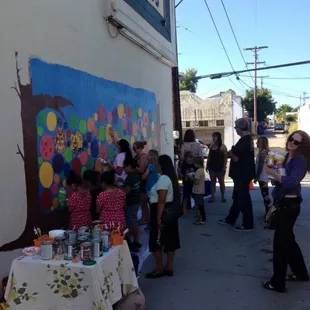 Parkside market community mural