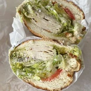 Chicken Pesto Sandwich