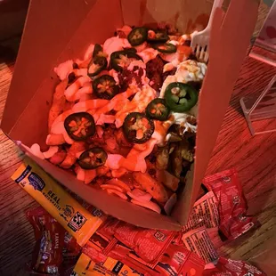 Loaded nachos! Fantastic