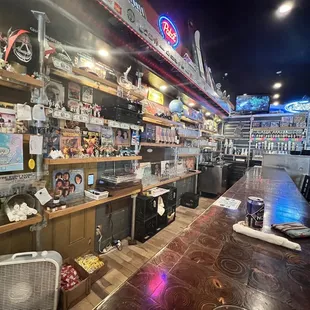The bar