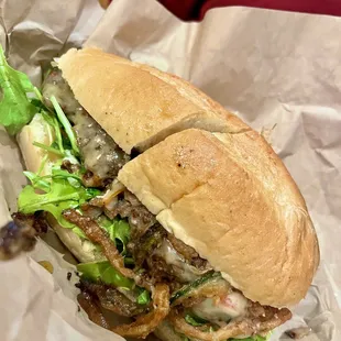 The Marvin sandwich. Best meatloaf I&apos;ve ever had!
