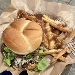 The yard bird with the Debris Fries.... It was amazing!!!!