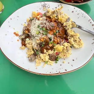 Prime Rib Scramble Bowl