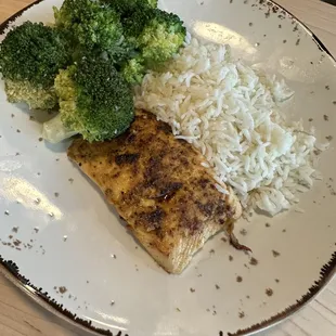 Lemon pepper salmon special