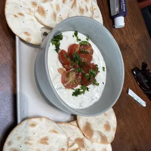 Whipped feta