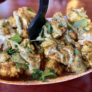 Spicy Cauliflower Bites!