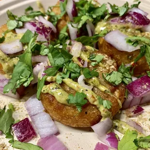 Spicy, Crispy &amp; Crunchy - Aloo Tikki Bites!