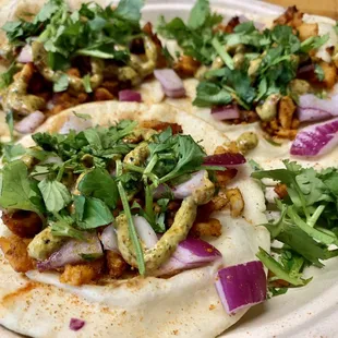 Tandoori Chicken Tacos!
