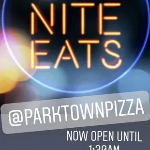 We now offer Late Night - Munchie Meals through Doordash/UberEats &amp; Grubhub!