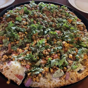 Lemon Pepper Paneer Pizza