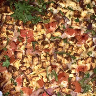 Garlic Paneer Pizza