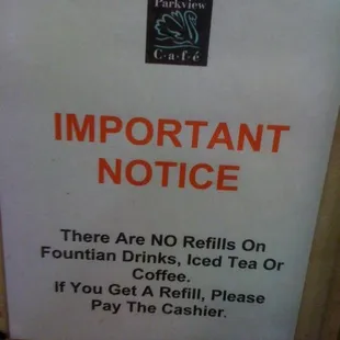 WTH is a "fountian drink?" December 2011.